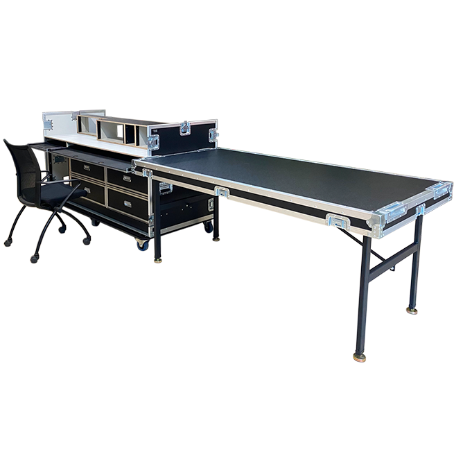 Mobile Worktable Flight Case