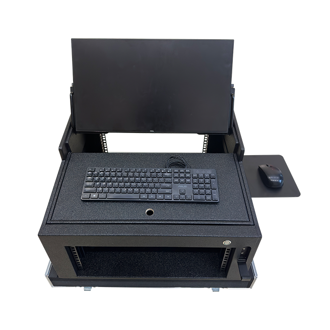 WAVES Equipment Case with Keyboard Storage