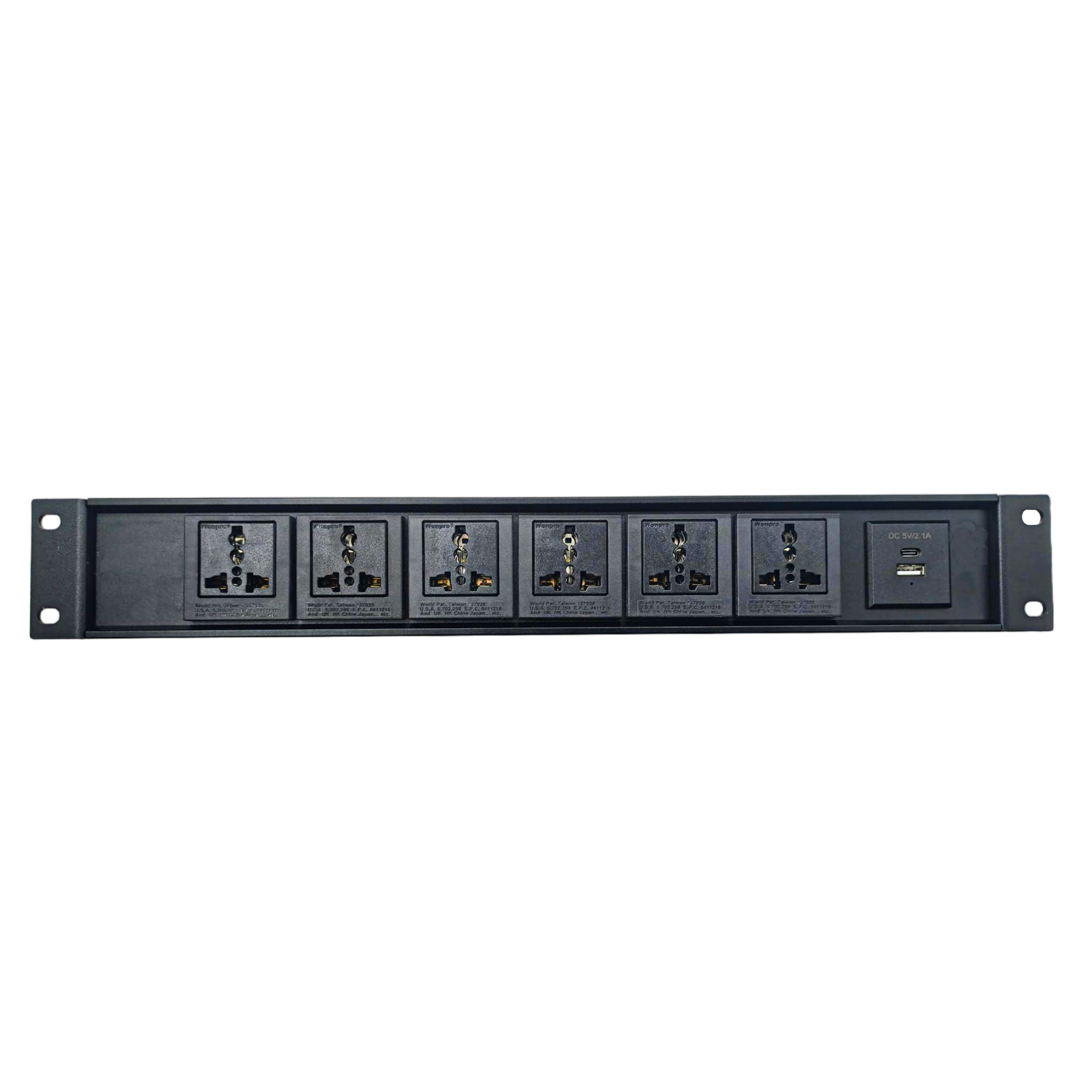 International Universal Outlet Box (Rack-Mountable)