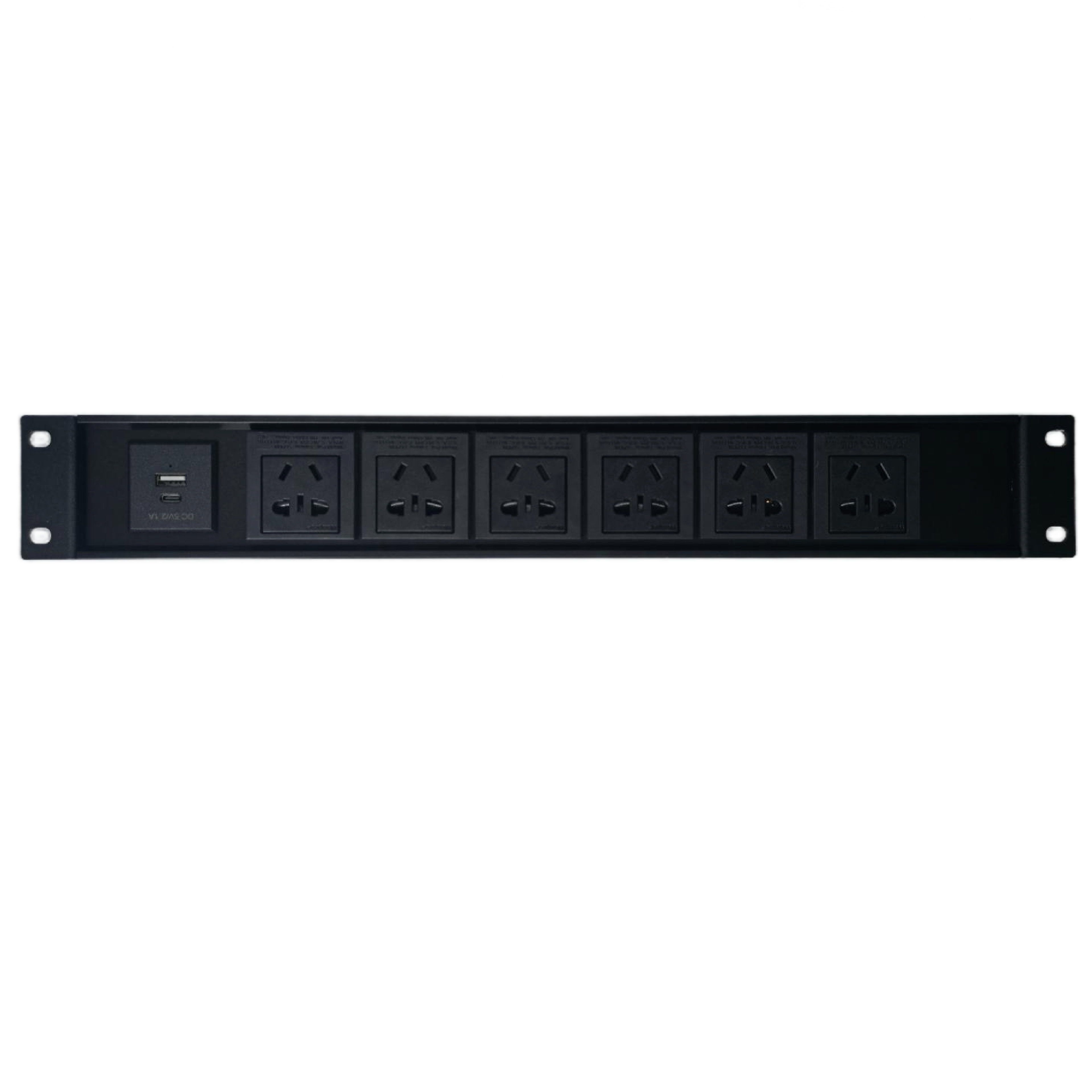 国际通用插座盒(机架式）